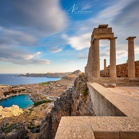 Antique Villa Lindos  Bagian luar foto