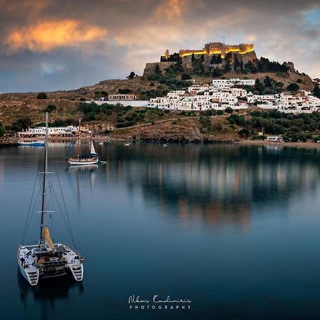 Antique Villa Lindos  Bagian luar foto