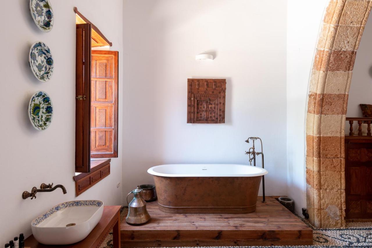 Antique Villa Lindos  Bagian luar foto